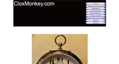 Desktop Screenshot of cloxmonkey.com